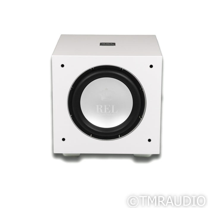 REL Acoustics S/812 12" Powered Subwoofer; Piano White (Mint / Unused)