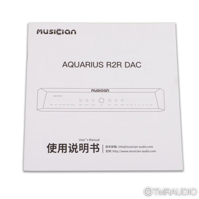Musician Audio Aquarius DAC; D/A Converter