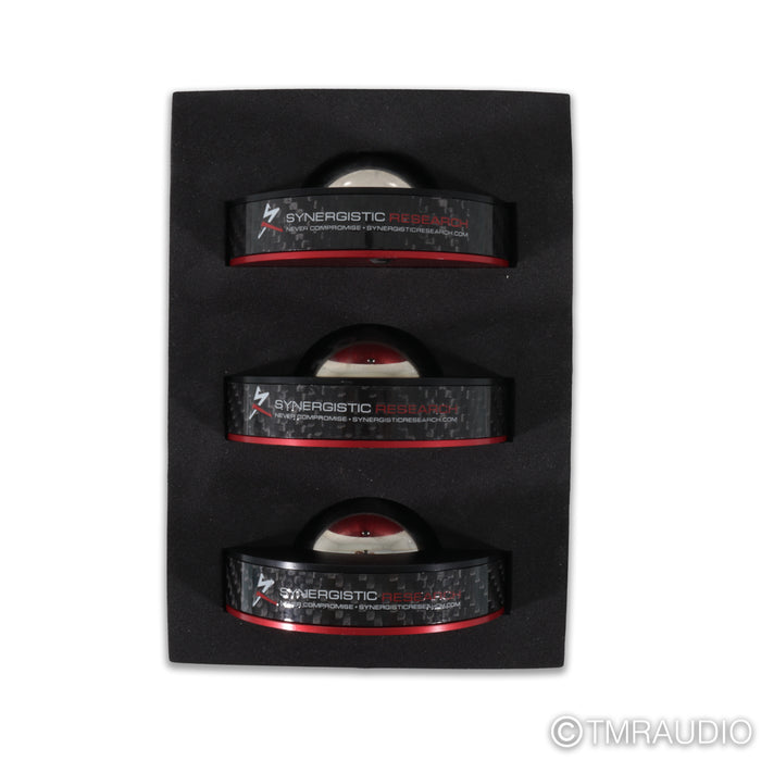 Synergistic Research MiG SX Isolation Footers; Set of 3