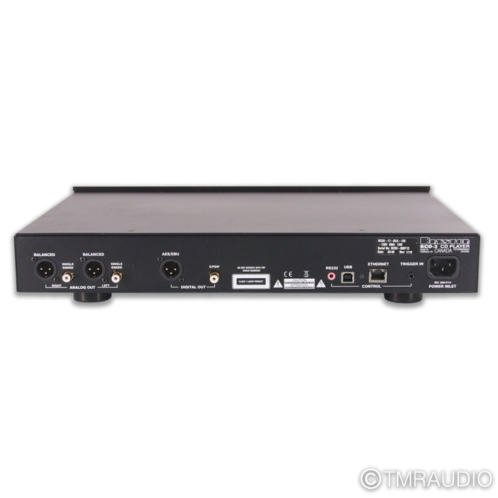 Bryston BCD-3 CD Player; 17"