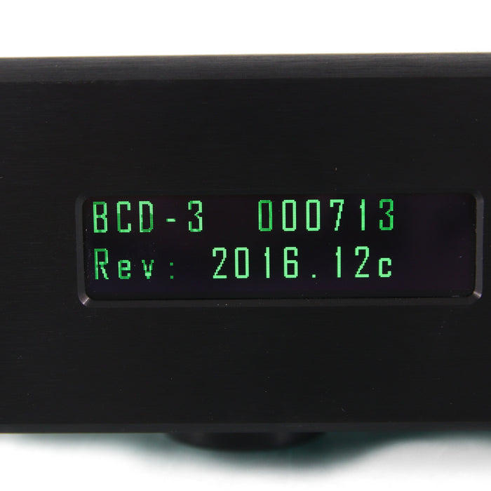 Bryston BCD-3 CD Player; 17"