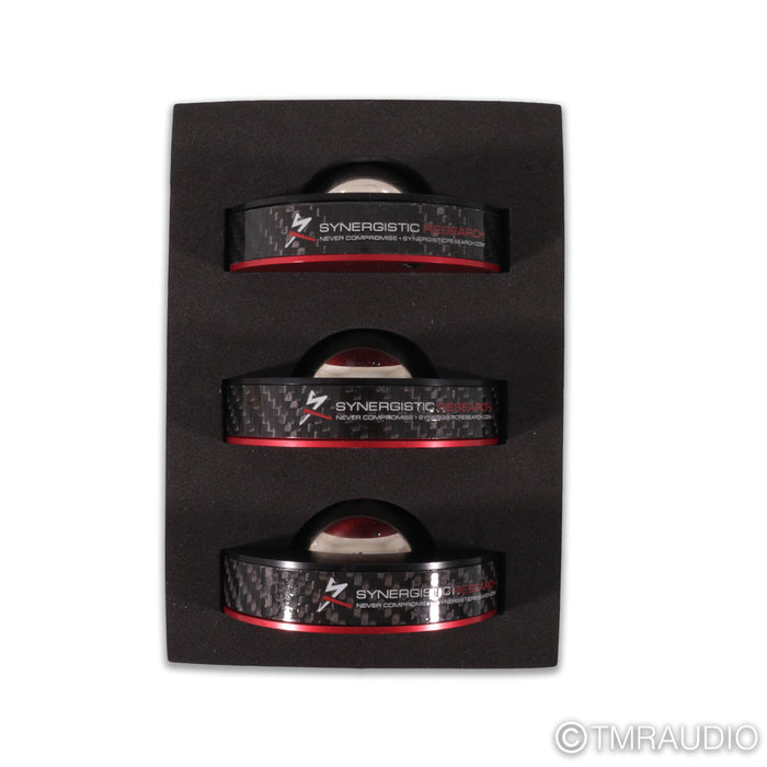 Synergistic Research MiG SX Isolation Footers; Set of 3