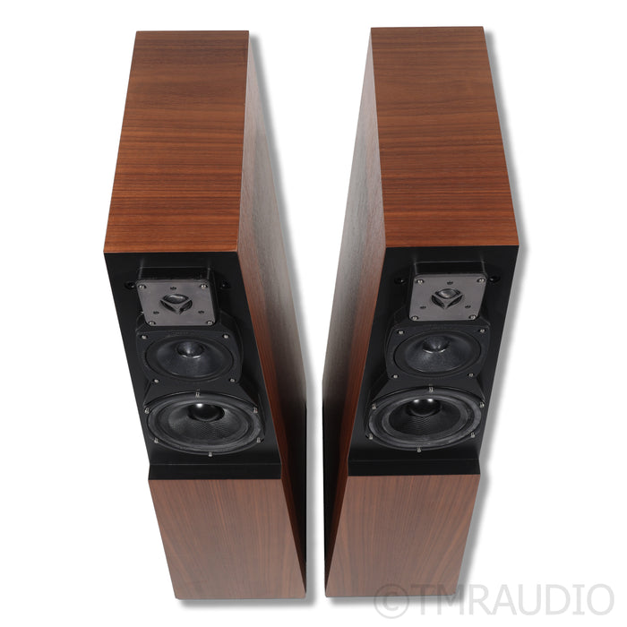 Vandersteen Quatro Wood CT Floorstanding Speakers; Walnut Pair