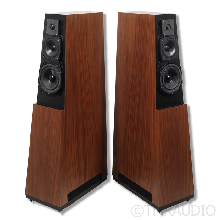 Vandersteen Quatro Wood CT Floorstanding Speakers; Walnut Pair