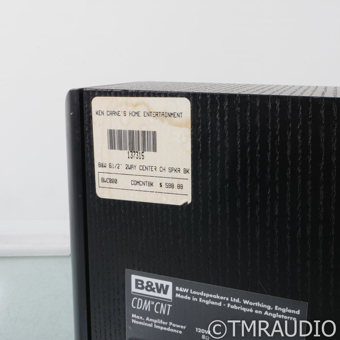 Bowers & Wilkins CDM CNT Center Channel Speaker; Black