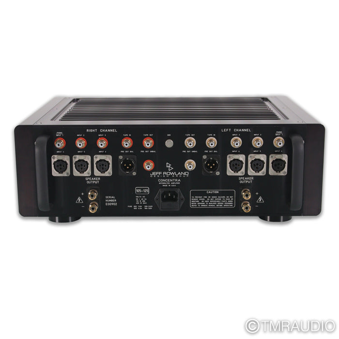 Jeff Rowland Concentra 1 Stereo Integrated Amplifier; MM & MC Phono