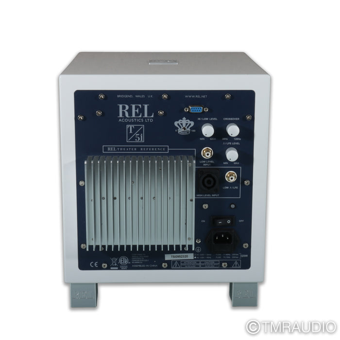 REL Acoustics T/5i 8" Powered Subwoofer; Gloss White