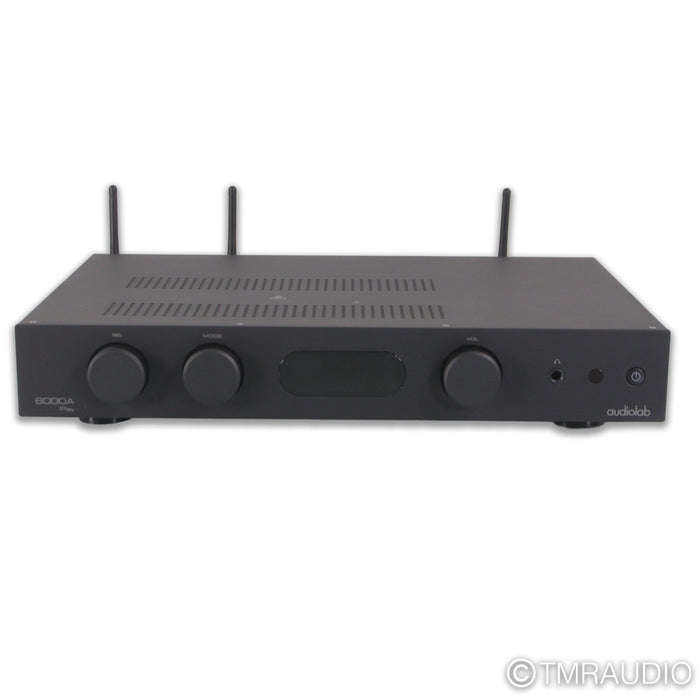 Audiolab 6000A Play Stereo Integrated Amplifier; MM Phono