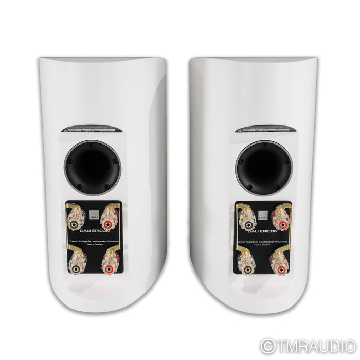 Dali Epicon 2 Bookshelf Speakers; White Satin Pair