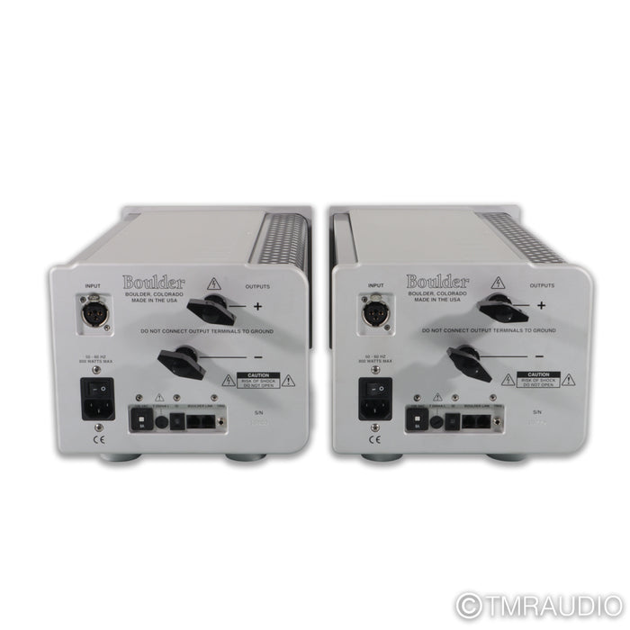 Boulder 850 Monoblock Power Amplifiers; Pair