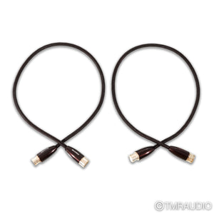 AudioQuest Mackenzie XLR Cables; 0.75m Pair Balanced Interconnects