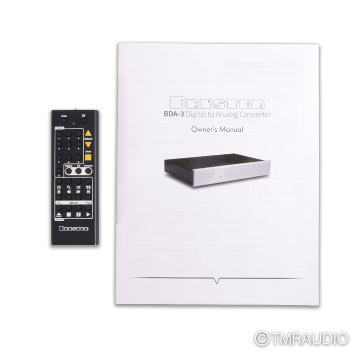 Bryston BDA-3 DAC; D/A Converter