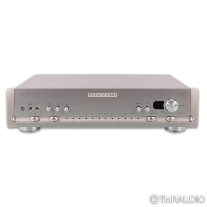 Parasound Halo P6 Stereo Preamplifier, P 6; MM / MC Phono (No Remote)