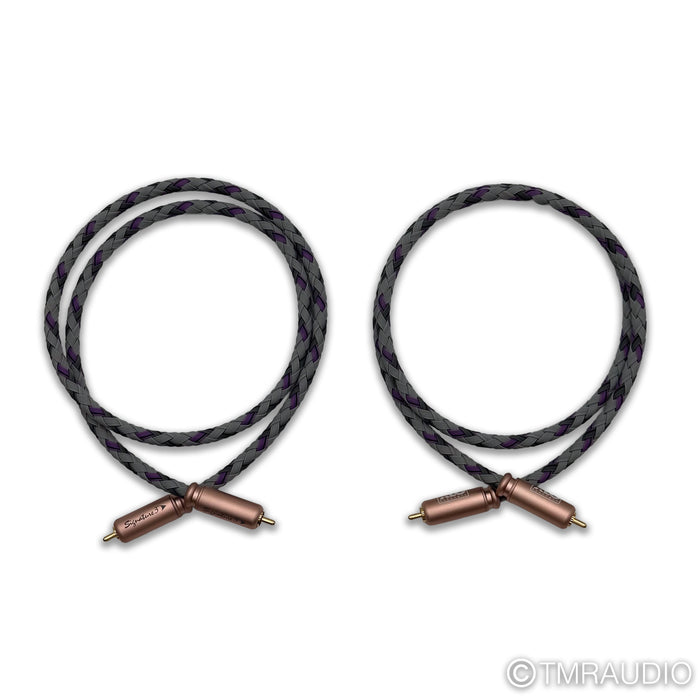 XLO Electric Signature 3 RCA Cables; 1m Pair Interconnects