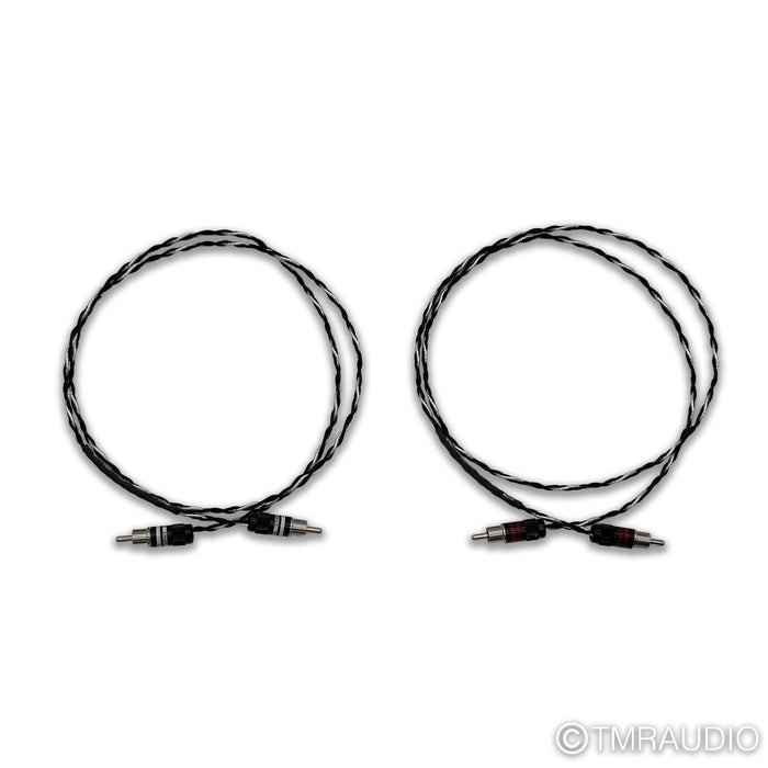 Kimber Kable Silver Streak RCA Cables; 1m Pair Interconnects