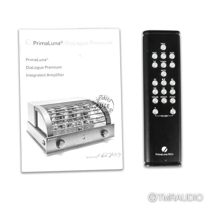 PrimaLuna Dialogue Premium Stereo Tube Integrated Amplifier