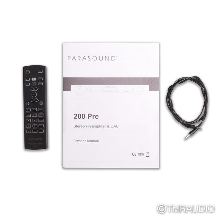 Parasound NewClassic 200Pre Stereo Preamplifier; MM / MC Phono