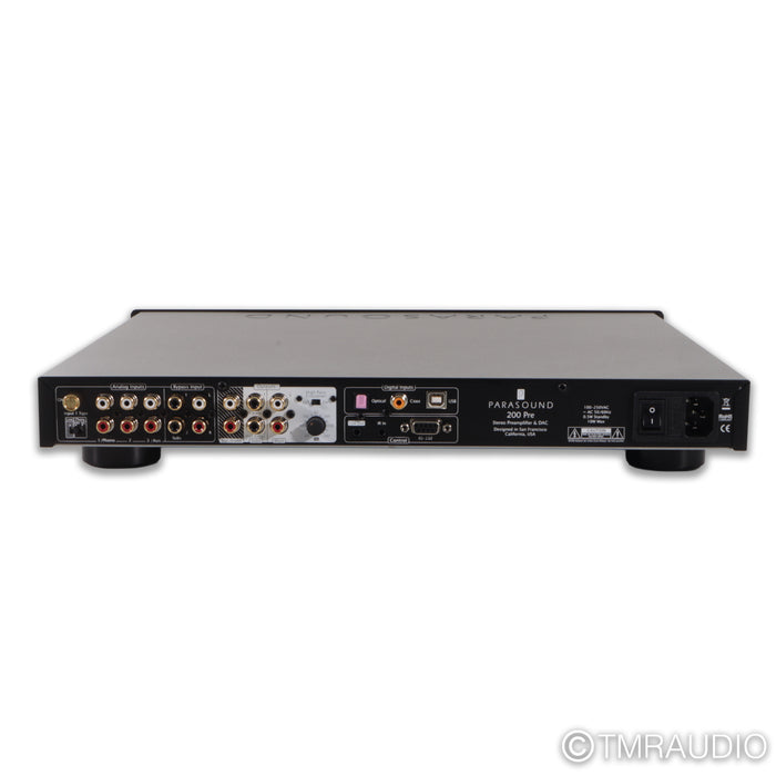 Parasound NewClassic 200Pre Stereo Preamplifier; MM / MC Phono