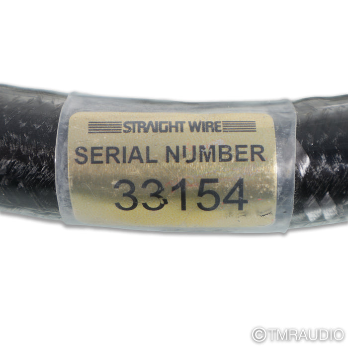 Straight Wire Crescendo 3 Bi-Wire Speaker Cables; 8ft Pair