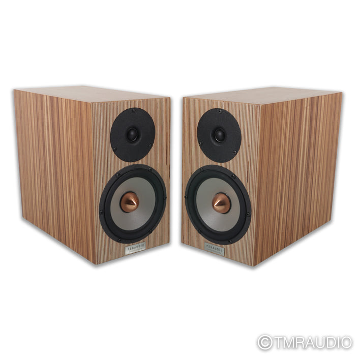 Penaudio Cenya Bookshelf Speakers; Zebrano Pair