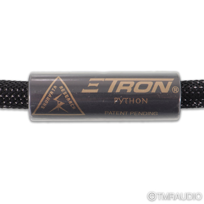 Shunyata Research Zitron Python RCA Cables; 1m Pair Interconnects