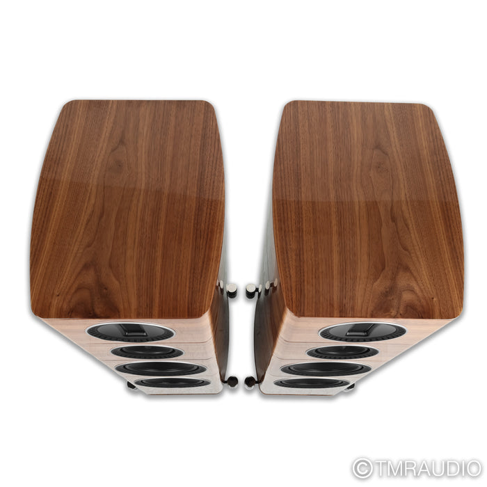 Wharfedale Elysian 4 Floorstanding Speakers; Walnut Pair (Low Hours)