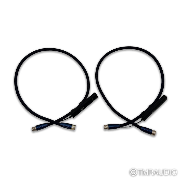 AudioQuest Water XLR Cables; 1m Pair Balanced Interconnects