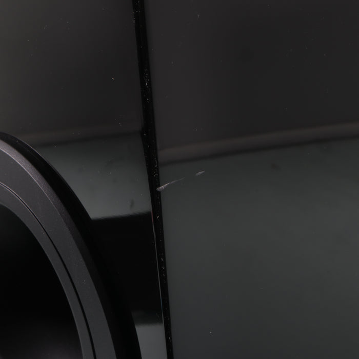 KEF R3 Meta Bookshelf Speakers; Gloss Black Pair
