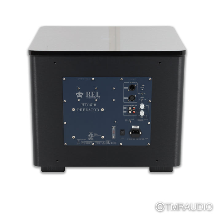 REL Acoustics HT/1510 Predator Subwoofer; Black (Mint / Unused)