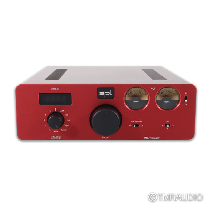 SPL Director MkII Stereo Preamplifier; DAC; Red
