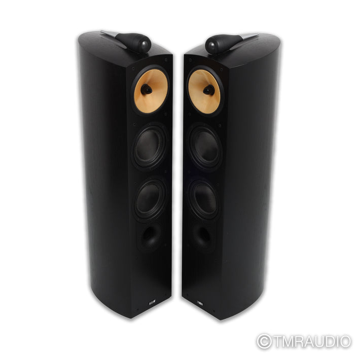 Bowers & Wilkins Nautilus 804 Floorstanding Speakers; Black Ash Pair