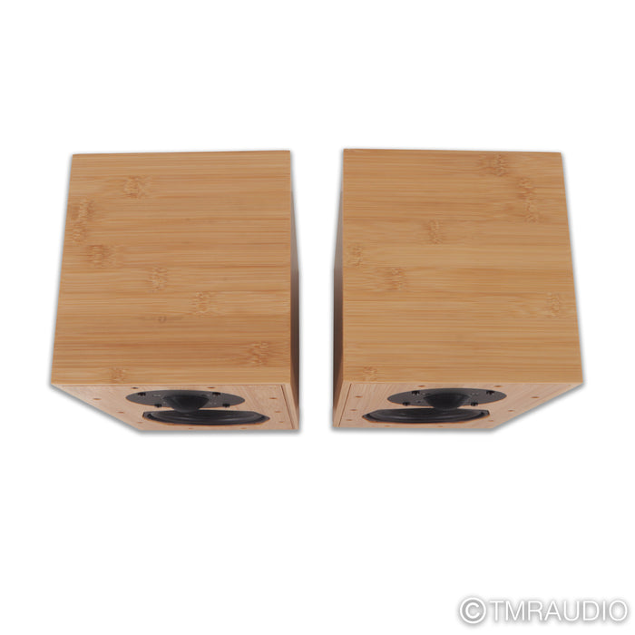Galion Audio TS Voyager Mk2 SE Bookshelf Speakers; Natural Bamboo Pair