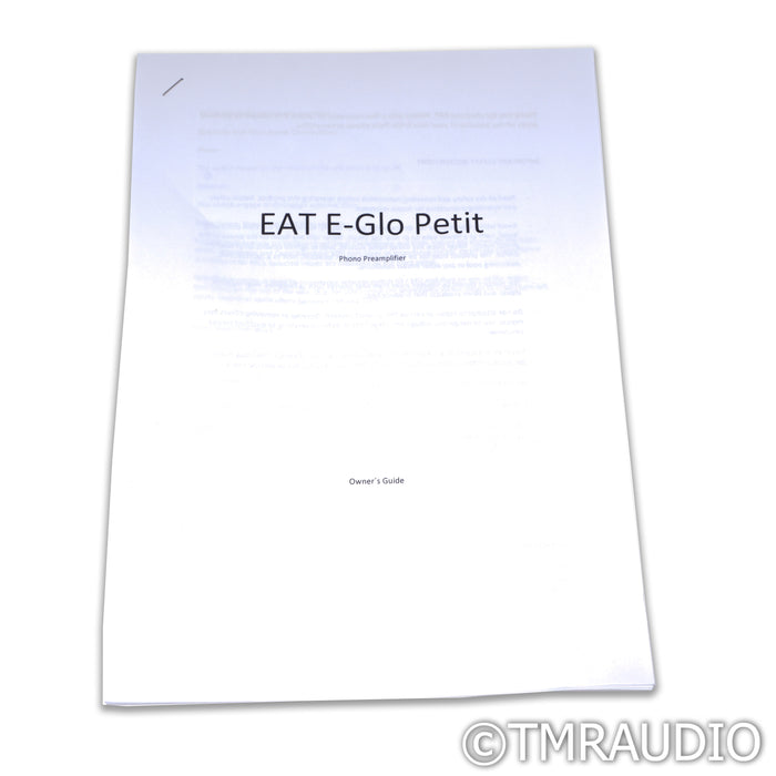 E.A.T. E Glo Petit Tube MM / MC Phono Preamplifier