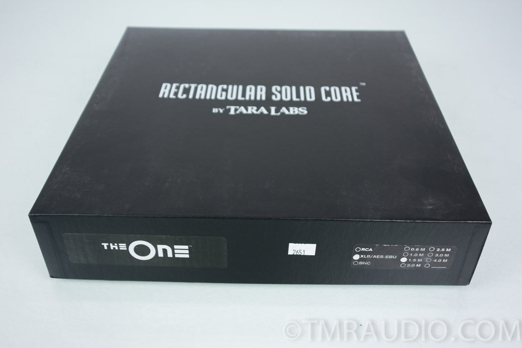 Tara Labs The One XLR Cables