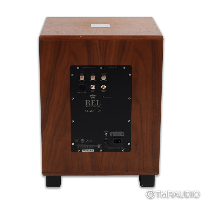 REL Acoustics Classic 99 12" Powered Subwoofer; Walnut