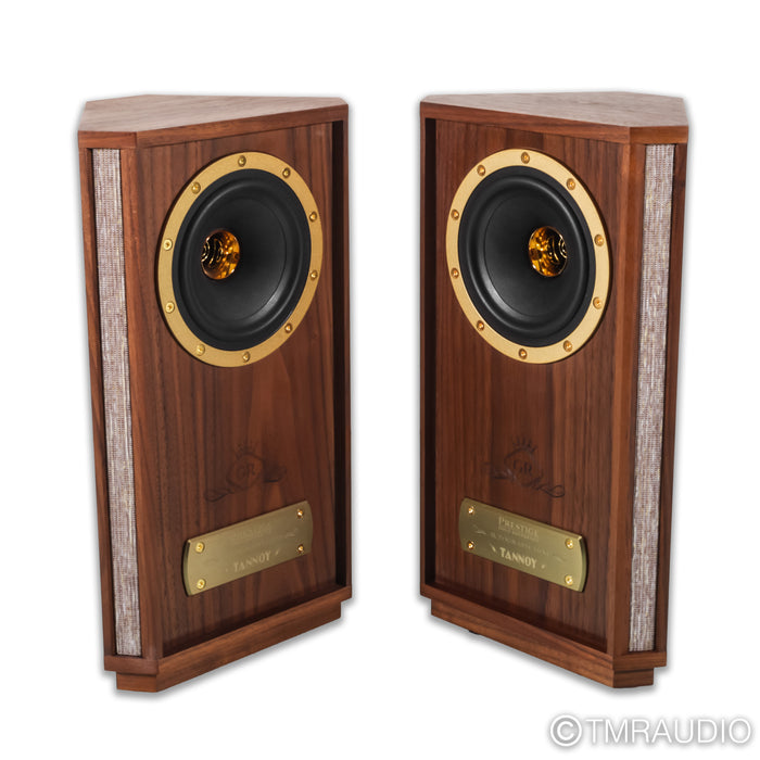 Tannoy Prestige Autograph Mini Bookshelf Speakers; Oiled Walnut Pair