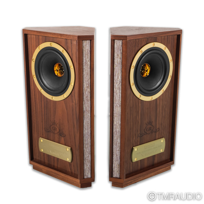 Tannoy Prestige Autograph Mini Bookshelf Speakers; Oiled Walnut Pair