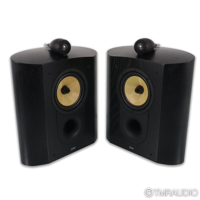 Bowers & Wilkins Nautilus SCM1 Surround Speakers; Black Ash Pair