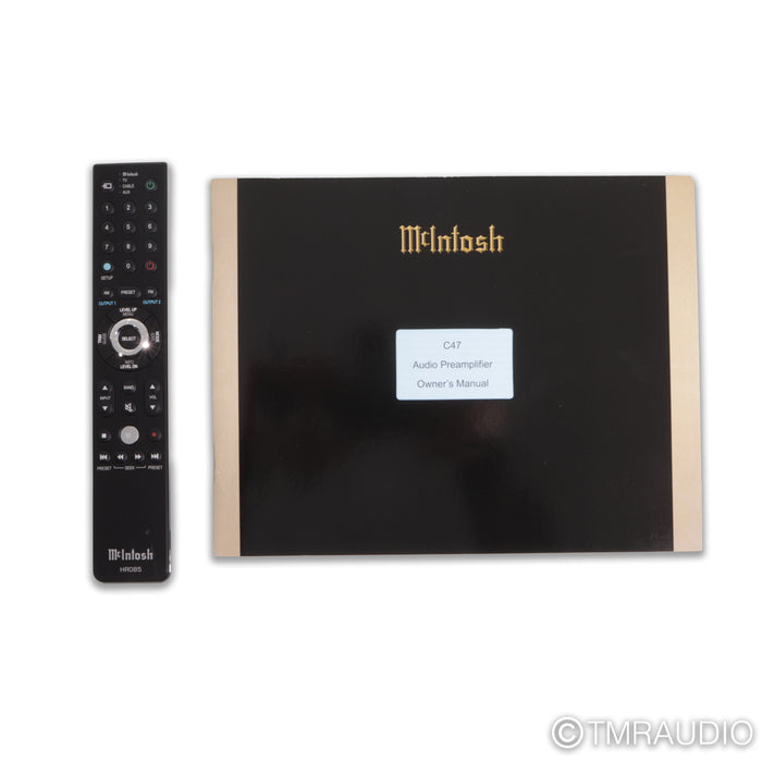 McIntosh C47 Stereo Preamplifier; C-47; MM / MC Phono