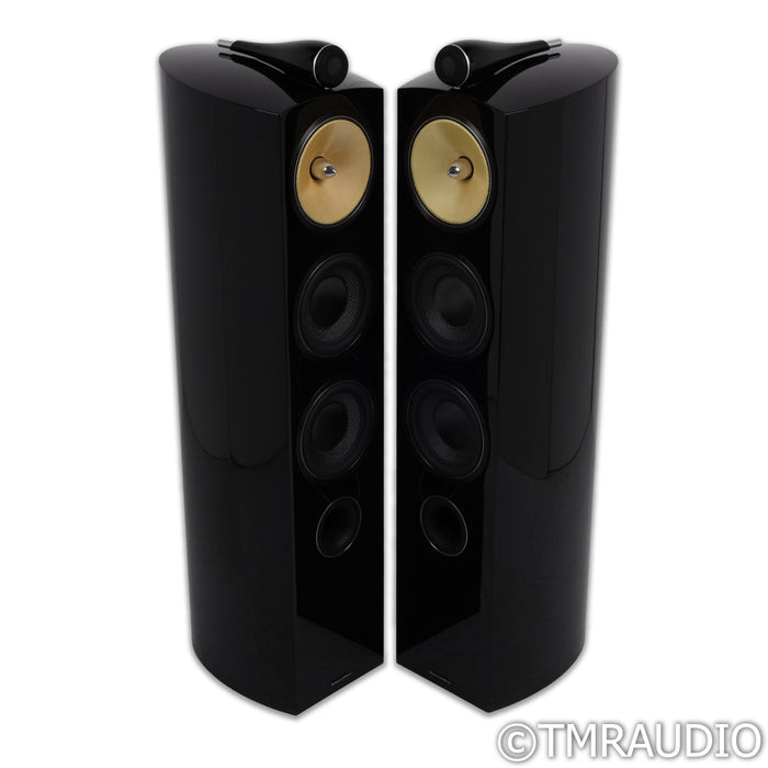 Bowers & Wilkins 804 Diamond Floorstanding Speakers; Black Pair (Unused)
