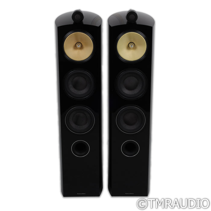 Bowers & Wilkins 804 Diamond Floorstanding Speakers; Black Pair (Unused)