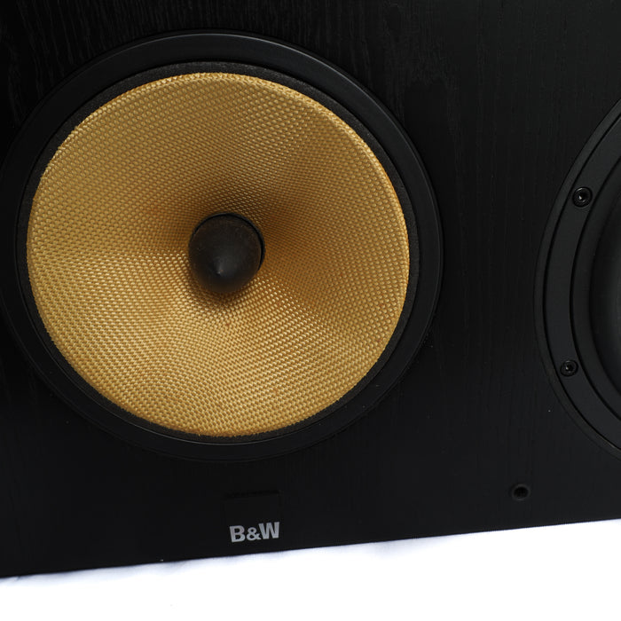 B&W HTM2D Center Channel Speaker; Black Ash