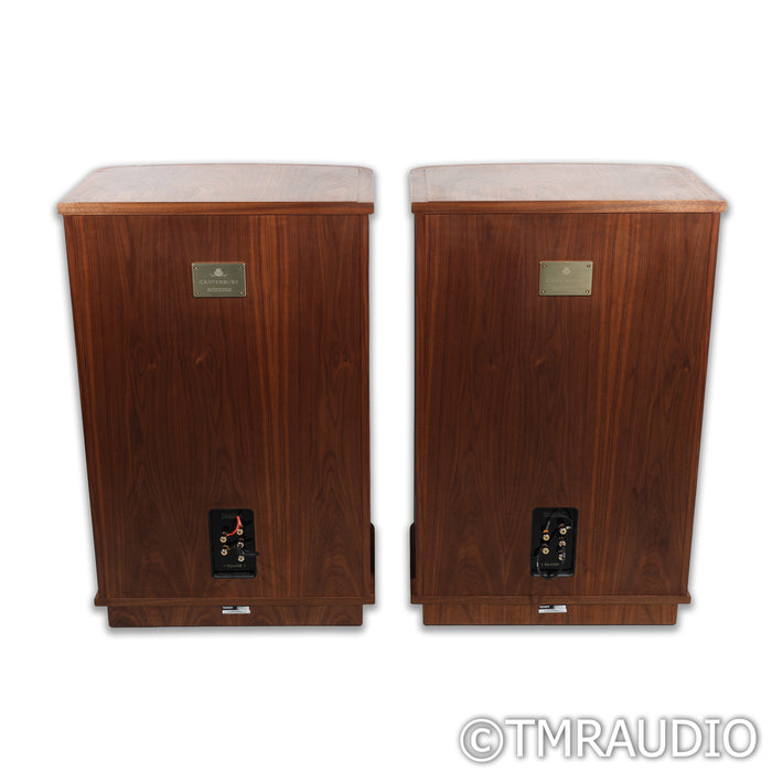 Tannoy Canterbury GR Floorstanding Speakers; Oak Pair (Low Hours)