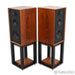 Wharfedale Linton 85th Anniversary Bookshelf Speakers; Walnut Pair w/ Stands