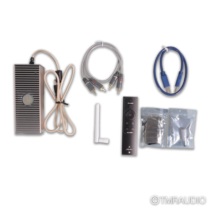 iFi Audio Pro iDSD Signature Tube Hybrid Headphone Amplifier; Elite PSU