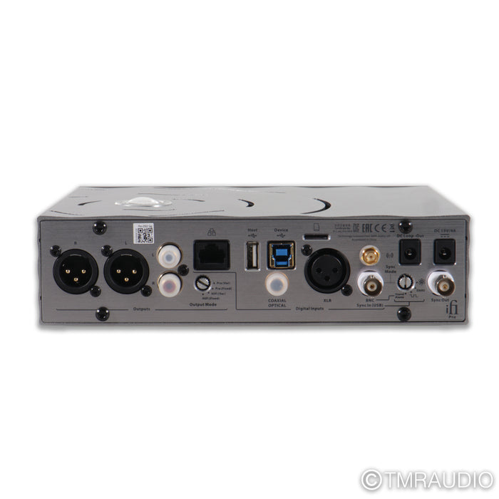 iFi Audio Pro iDSD Signature Tube Hybrid Headphone Amplifier; Elite PSU