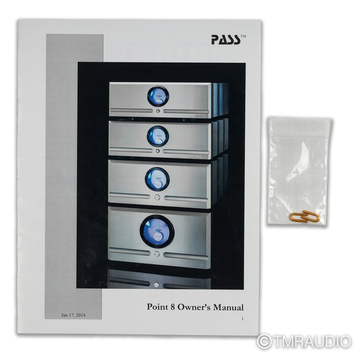 Pass Labs X150.8 Stereo Power Amplifier