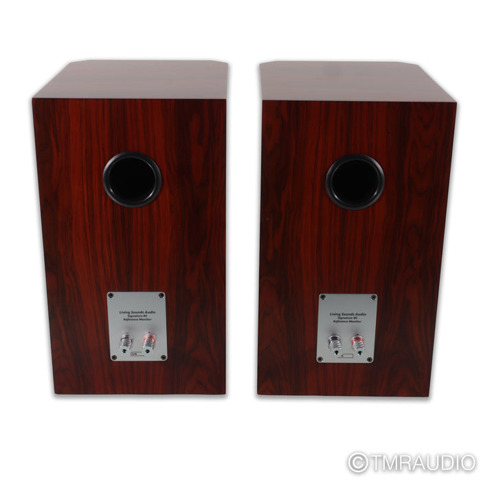 LSA Electronics Signature 80 Bookshelf Speakers; Rosewood Pair