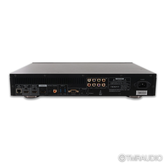 Oppo UDP-203 Ultra HD Universal Blu-ray Player; CD / SACD