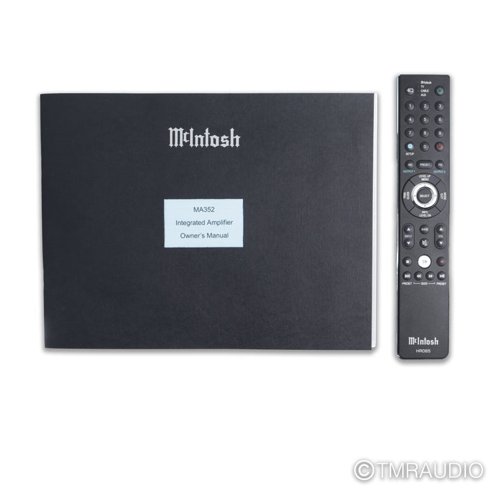 McIntosh MA352 Stereo Tube Hybrid Integrated Amplifier; MM Phono